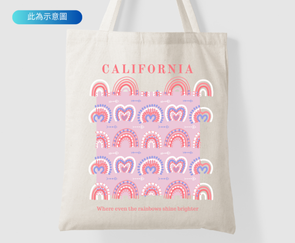 California Rainbow 帆布袋