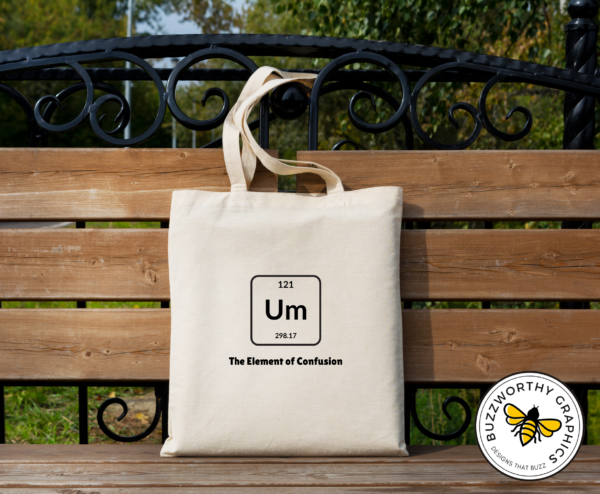 Um | The Element of Confusion  帆布托特包