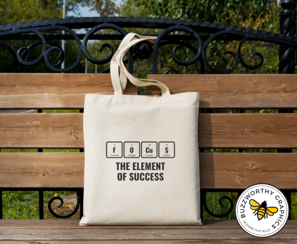 The Element Of Success 帆布托特包