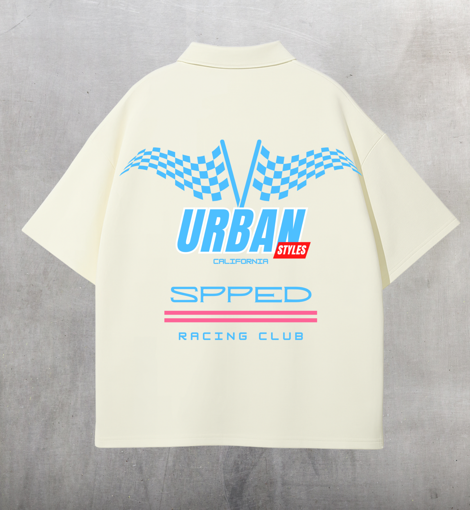 Urban Styles Racing Club 華夫格 Polo:圖片 2