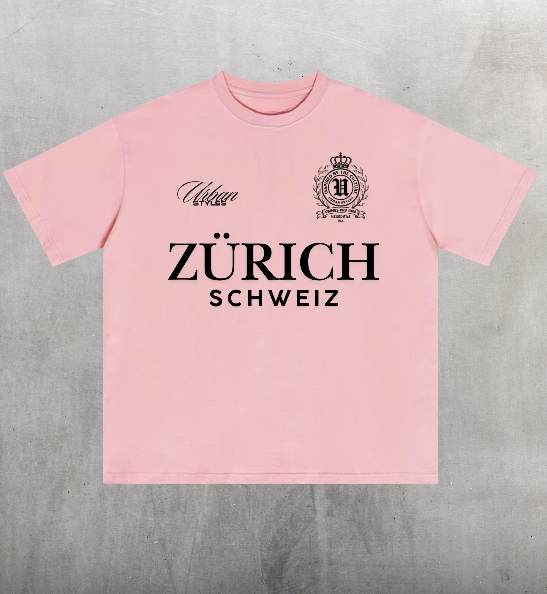Zürich Jersey-look T-shirt